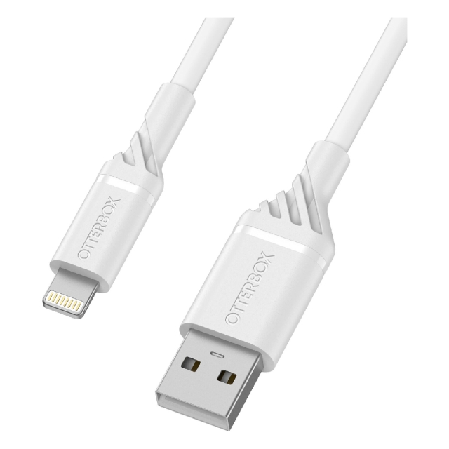Кабель Lightning USB-A Cable (1m) OtterBox (78-52526) Standard Cloud Dream White