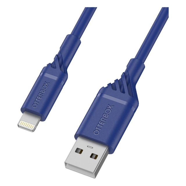 Кабель Lightning - USB-A (1m) OtterBox (78-52638) Cable Cobalt Blue