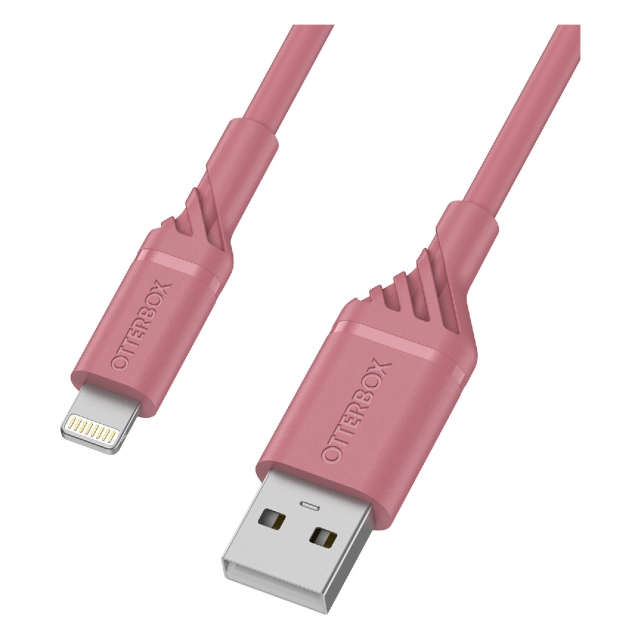 Кабель Lightning - USB-A (1m) OtterBox (78-52639) Cable Mauve Rose (Pink)