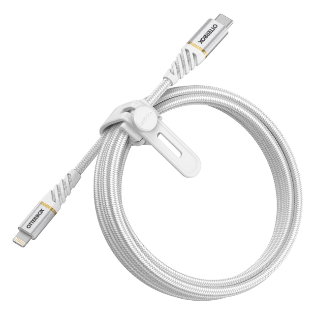 Кабель Lightning - USB-C Cable (2m) OtterBox (78-52652) Premium Cloud Sky White