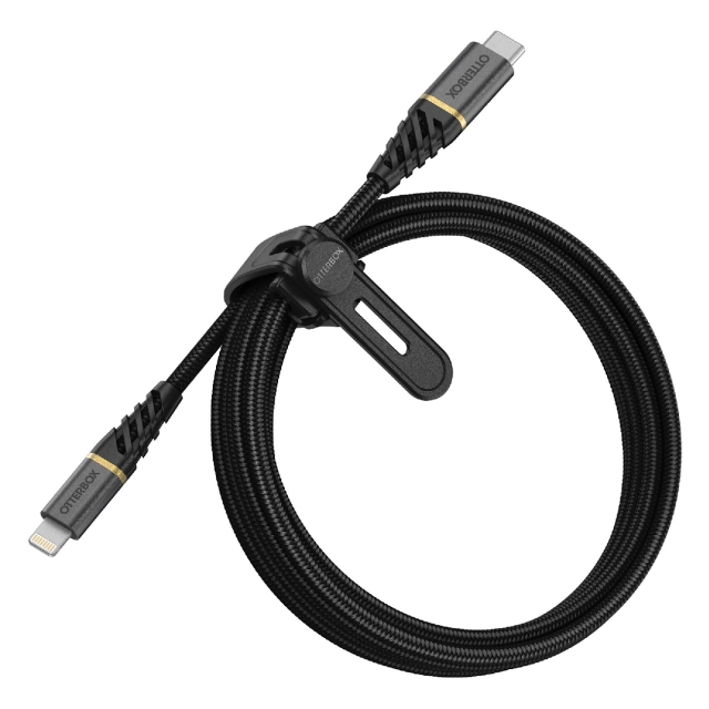 Кабель Lightning USB-C Cable (2m) OtterBox (78-52655) Premium Glamour Black