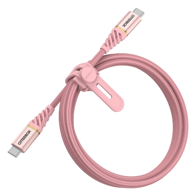 Кабель USB-C - USB-C (1m) OtterBox (78-52684) Fast Charge Premium Shimmer Rose (Pink)