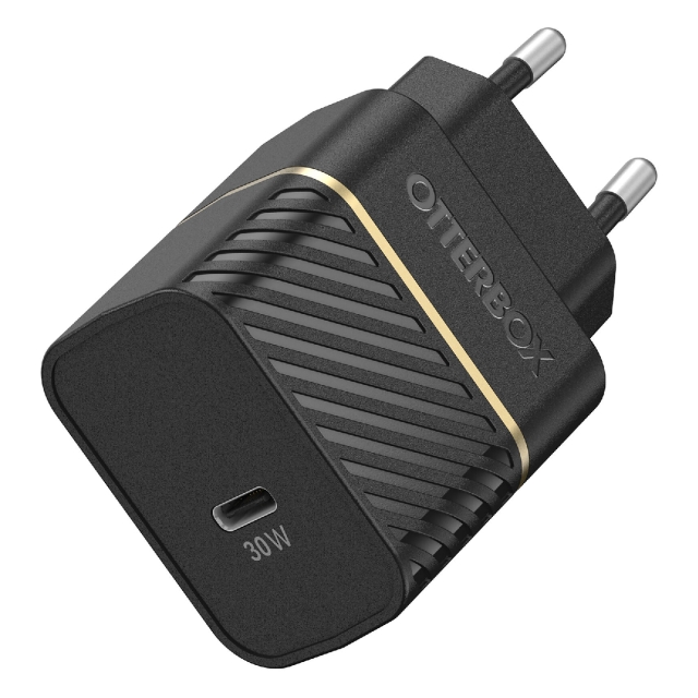 Сетевое зарядное устройство USB-C - 30W OtterBox (78-80483) Wall Charger Black Shimmer