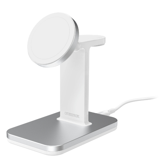 Док-станция для iPhone с MagSafe OtterBox (78-80735) 2-in-1 Charging Station for MagSafe Future (White)