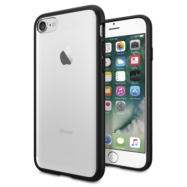 Чехол для iPhone SE (2022/2020)/8/7 Spigen (042CS20446) Ultra Hybrid Black