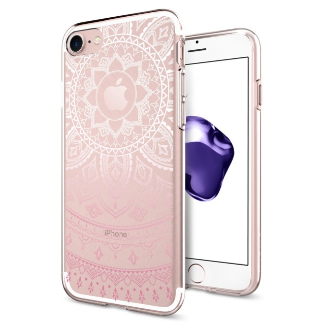 Чехол для iPhone SE (2022/2020)/8/7 Spigen (042CS20958) Liquid Crystal Rose