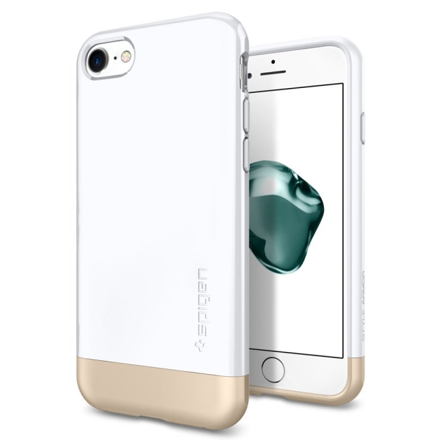Чехол для iPhone SE (2022/2020)/8/7 Spigen (042CS21039) Style Armor White