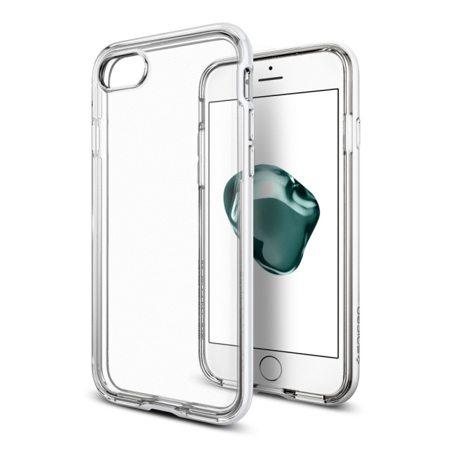 Чехол для iPhone SE (2022/2020)/8/7 Spigen (042CS21040) Neo Hybrid Crystal White