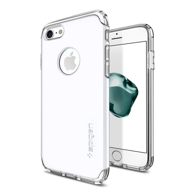 Чехол для iPhone SE (2022/2020)/8/7 Spigen (042CS21041) Hybrid Armor White