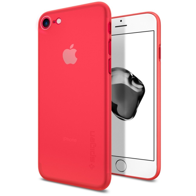 Чехол для iPhone SE (2022/2020)/8/7 Spigen (042CS21722) Air Skin Red