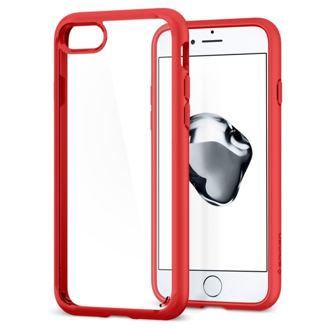 Чехол для iPhone SE (2022/2020)/8/7 Spigen (042CS21724) Ultra Hybrid 2 Red