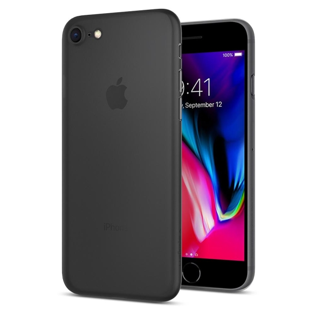 Чехол для iPhone SE (2022/2020)/8/7 Spigen (054CS22591) Air Skin Black