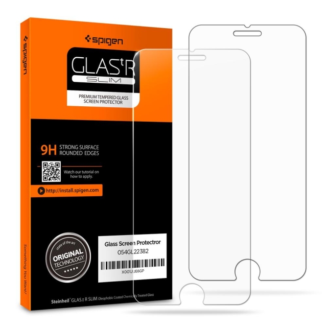 Защитное стекло для iPhone SE (2022/2020)/8/7 Spigen (054GL22382) GLAS.tR SLIM HD Clear
