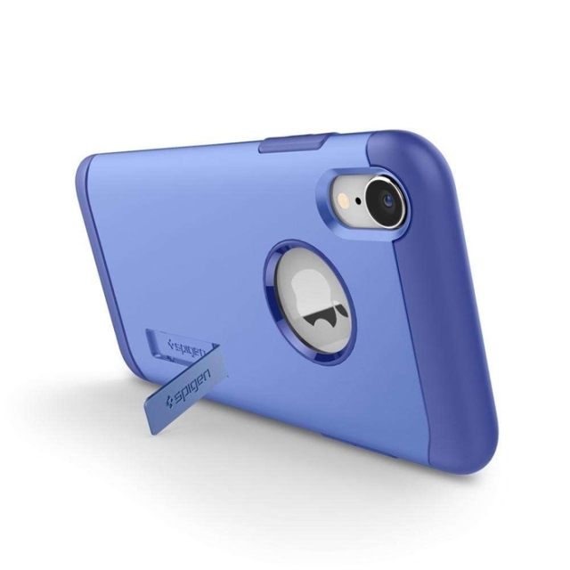 Чехол для iPhone XR Spigen (064CS25145) Slim Armor Blue