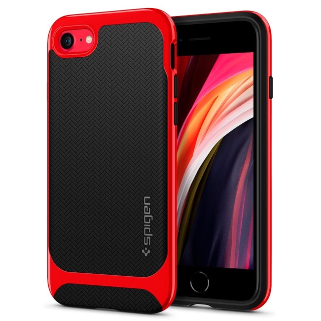 Чехол для iPhone SE (2022/2020)/8/7 Spigen (ACS00953) Neo Hybrid Red