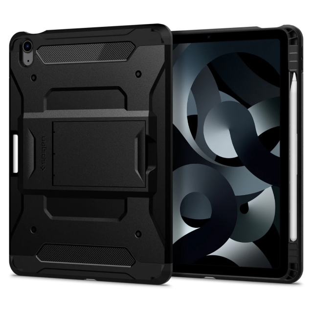Чехол для iPad Air 10.9 (2022/2020) Spigen (ACS02051) Tough Armor Pro Black