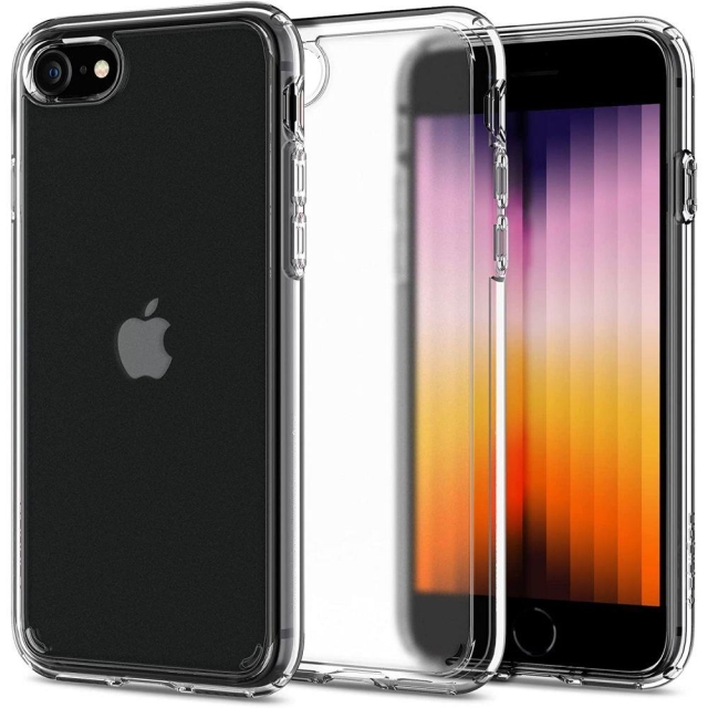 Чехол для iPhone SE (2022/2020)/8/7 Spigen (ACS04354) Ultra Hybrid Clear