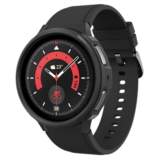 Чехол для Galaxy Watch 5 Pro (45 mm) Spigen (ACS05185) Liquid Air Black