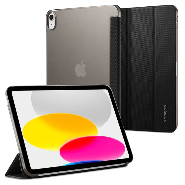 Чехол для iPad 10.9 (2022) Spigen (ACS05415) Liquid Air Folio Black