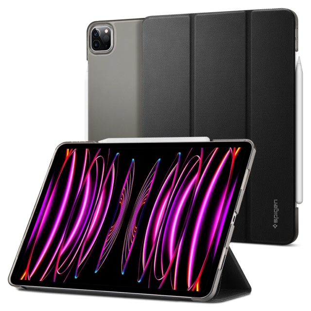 Чехол для iPad Pro 11 (2022/2021/2020/2018) Spigen (ACS05466) Liquid Air Folio Black