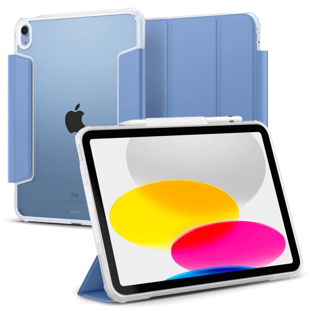 Чехол для iPad 10.9 (2022) Spigen (ACS05940) Ultra Hybrid Pro Cornflower Blue