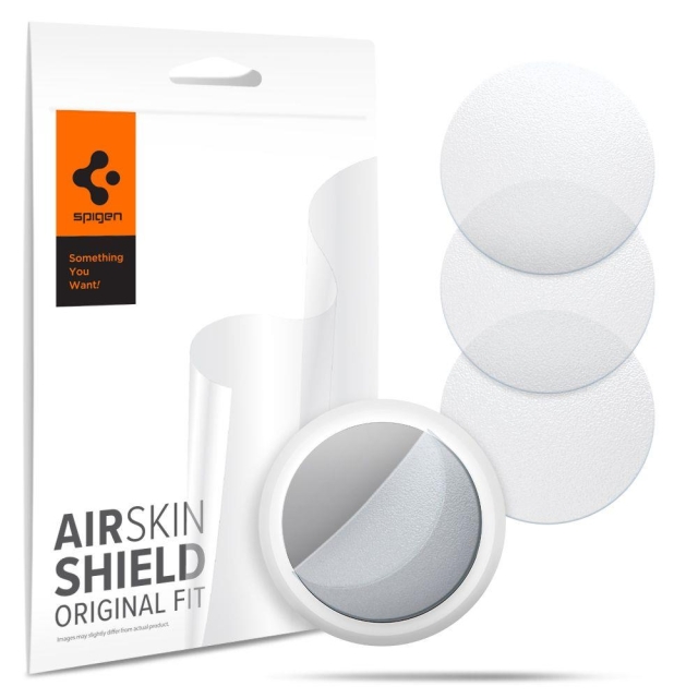 Защитная пленка для Apple Airtag Spigen (AFL03151) Airskin Clear