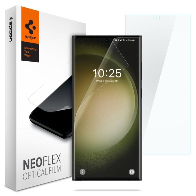 Защитная пленка для Galaxy S23 Ultra Spigen (AFL05943) Neo Flex Clear