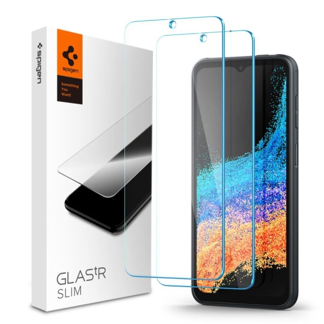 Защитное стекло для Galaxy XCover 6 Pro Spigen (AGL05194) GLAS.tR Slim Clear