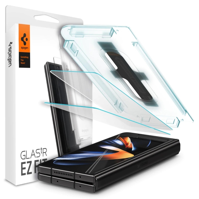Защитное стекло для Galaxy Z Fold 4 Spigen (AGL05543) GLAS.tR EZ Fit Clear