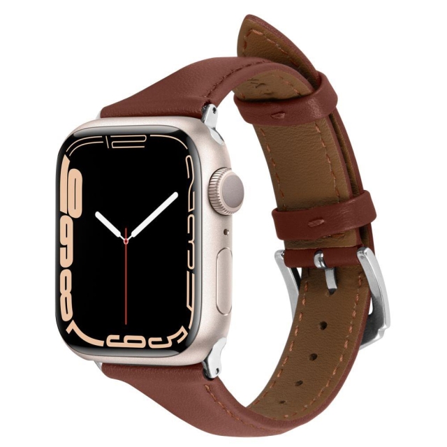 Ремешок для Apple Watch 8/7/6/SE/5/4 (41/40 mm) Spigen Cyrill (AMP05442) Kajuk Band Brown