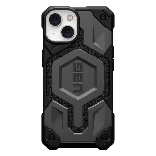 Чехол для iPhone 14 UAG (114028113333) Monarch Pro for MagSafe Silver