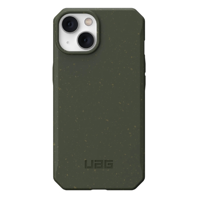 Чехол для iPhone 14 UAG (114072117272) Biodegradable Outback Olive