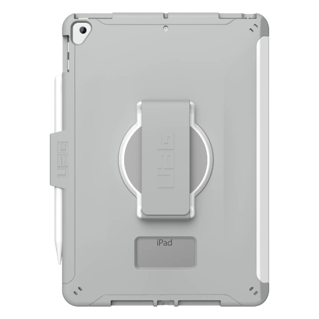 Чехол для iPad 10.2 (2019/2020/2021) UAG (12191HB14130) Scout Healthcare Hand Strap White/Grey