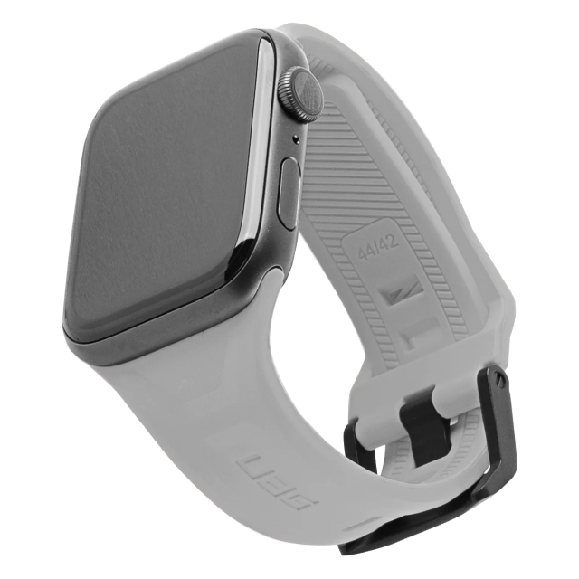 Ремешок для Apple Watch (45/44/42 mm) UAG (191488113333) Scout Silicone Silver
