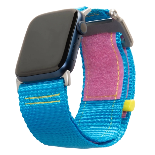 Ремешок для Apple Watch (45/44/42 mm) UAG (19148A115695) Active LE 80's (Blue/Pink)