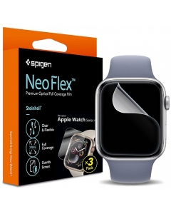 Комплект защитных пленок для Apple Watch 6 / 5 / 4 (40 мм) Spigen (061FL25575) Neo Flex Clear
