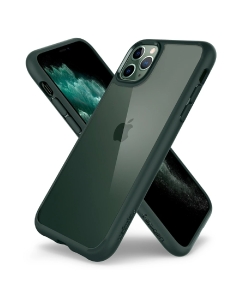 Чехол для iPhone 11 Pro Spigen (ACS00417) Ultra Hybrid Midnight Green
