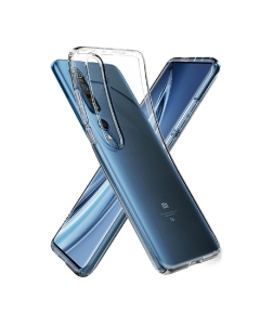 Чехол для Xiaomi Mi 10 Spigen (ACS00863) Liquid Crystal Clear