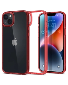 Чехол для iPhone 14 Plus Spigen (ACS04896) Ultra Hybrid Red Crystal