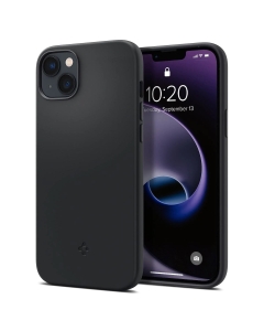 Чехол для iPhone 14 Plus Spigen (ACS04920) Silicone Fit (MagFit) Black