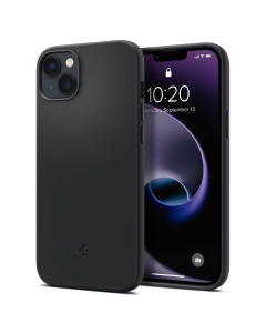 Чехол для iPhone 14 Spigen (ACS05067) Silicone Fit (MagFit) Black