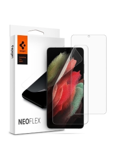 Защитная пленка для Galaxy S21 Ultra Spigen (AFL02525) Neo Flex Clear