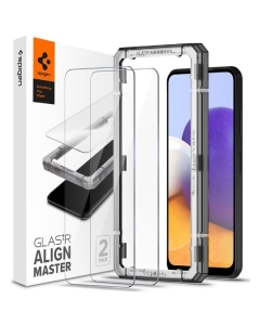 Комплект защитных стекол для Galaxy A22 5G Spigen (AGL03011) Align Master Clear