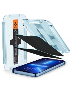 Комплект защитных стекол для iPhone 13 Pro Max Spigen (AGL03378) EZ FIT GLAS.tR Privacy Privacy