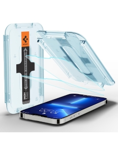 Комплект защитных стекол для iPhone 13 / iPhone 13 Pro Spigen (AGL03385) EZ FIT GLAS.tR SLIM Clear