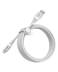 Кабель USB-A USB-C Cable (3m) OtterBox (78-52669) Premium Cloud White