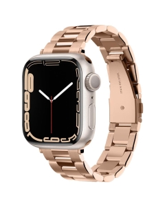Ремешок для Apple Watch 8/7/6/SE/5/4 (41/40/38 mm) Spigen (061MP25944) Modern Fit Rose Gold