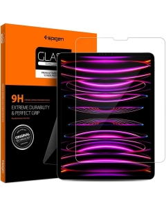 Защитное стекло для iPad Pro 12.9 (2022/2021/2020) Spigen (068GL25594) GLAS.tR Slim Clear