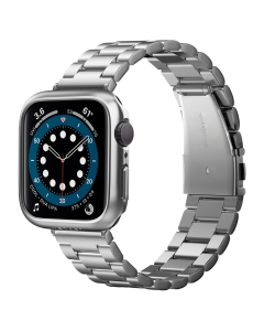 Чехол для Apple Watch SE 2022/6/SE/5/4 (44 mm) Spigen (ACS02957) Thin Fit Graphite