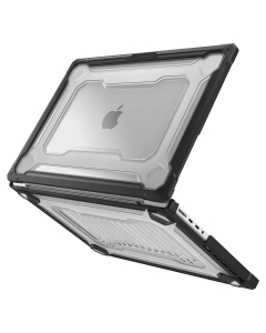 Чехол для MacBook Pro 14 (2023/2021) Spigen (ACS04409) Rugged Armor Black